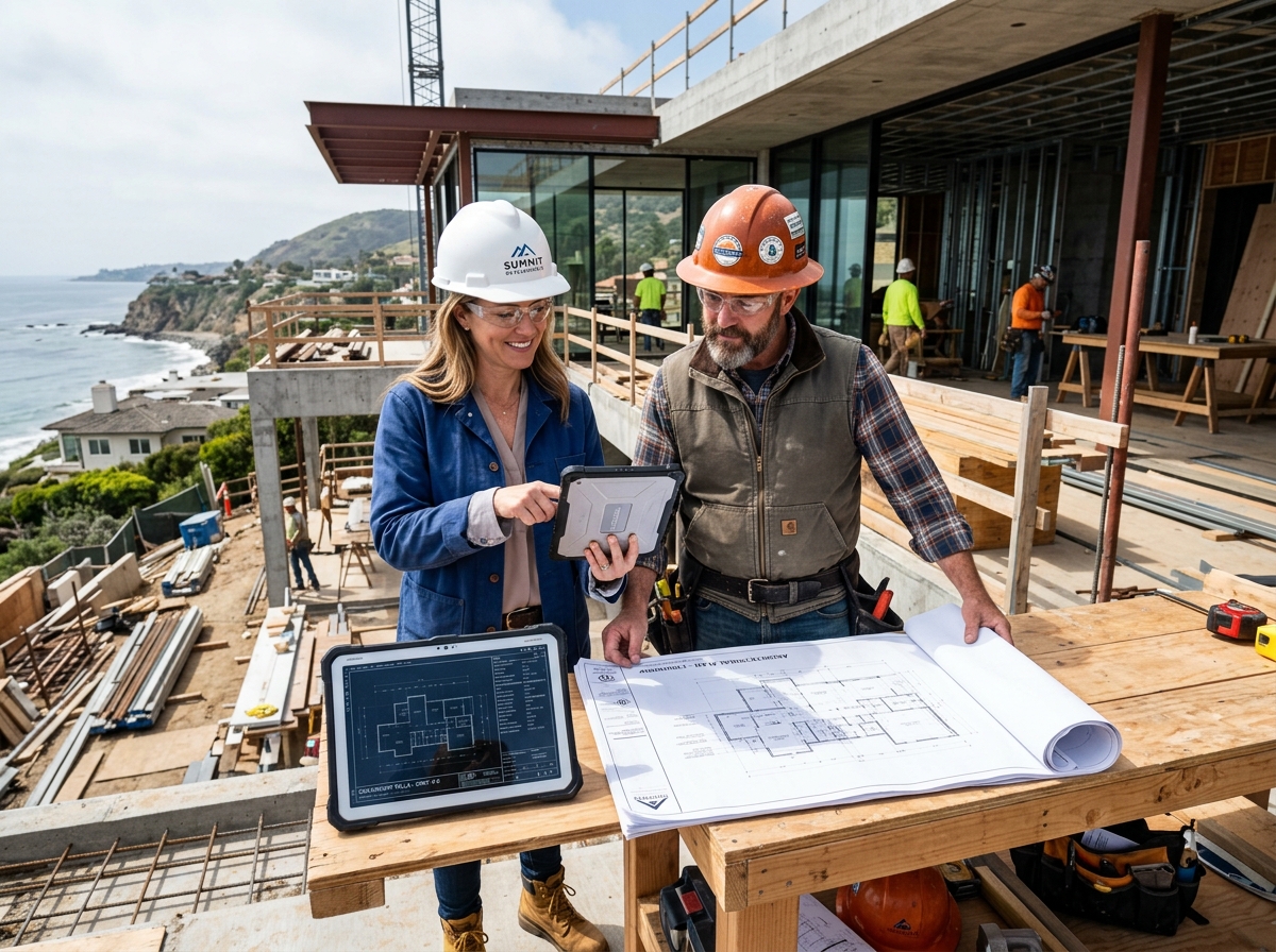 BSE Construction Engineers and Craftsmen on Site